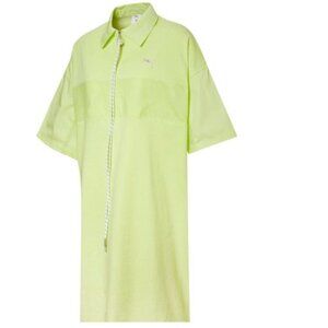 PUMA x Liu Wen Polo Dress Sunny Lime New NWT Medium